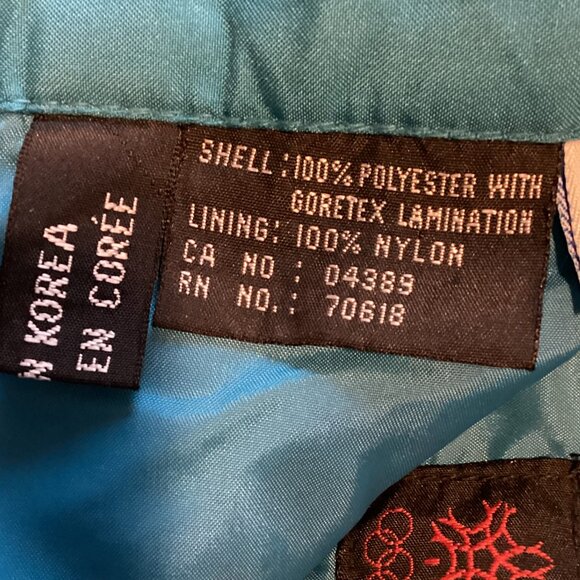 Sunice Men’s Women’s Ski Pants Size 12 Olympic Winter Games Skiing Snowboarding - Picture 15 of 16